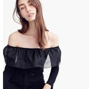 J Crew Ruffle Top